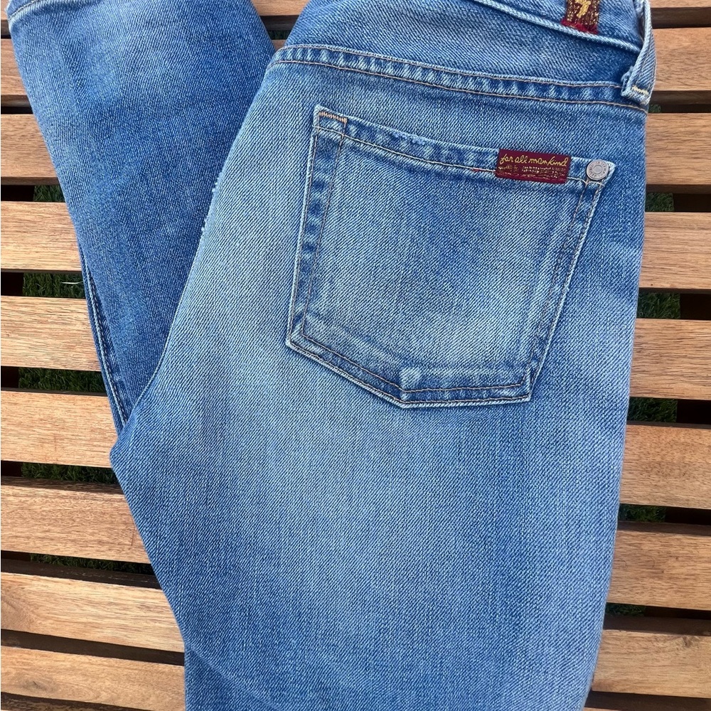 Used-excellent condition 7 For All Mankind Skinny Jeans